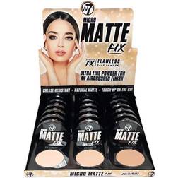 W7 Micro Matte Fix Flawless Face Powder Medium 6 g