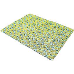 Rosewood Pet Lemon Print Rectangular Cool Mat 65Cm X