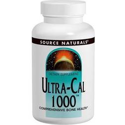 Source Naturals Ultra-Cal 1000, Comprehensive Bone Health, 240 Capsules