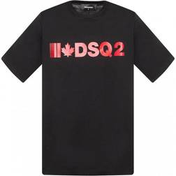 DSquared2 Boys Logo T-shirt Black, 14Y