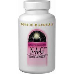 Source Naturals NAG N-Acetyl Glucosamine 250mg, 60 Tablets"