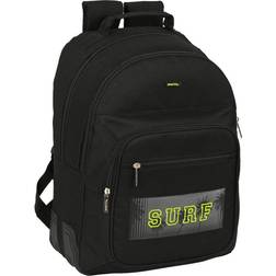 Safta School Bag Surf Black (32 x 42 x 15 cm)