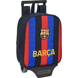 Safta School Rucksack with Wheels F.C. Barcelona Maroon Navy Blue (22 x 27 x 10 cm)