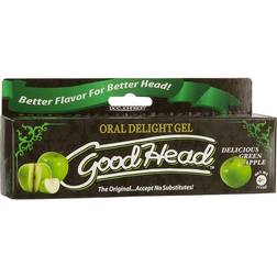 Doc Johnson Good Head Oral Gel 4 oz Green Apple green