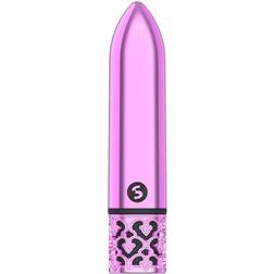 Shots Toys Royal Gems Glamour Rechargeable ABS Bullet Pink