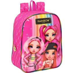 Safta School Bag Rainbow High Fuchsia (22 x 27 x 10 cm)