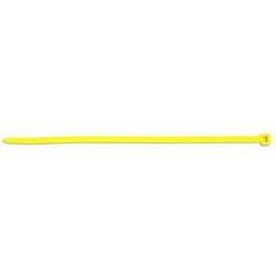 HellermannTyton Cable Ties Hellermann Yellow 200mm x 4.6mm T50R Pack Of 100 30297