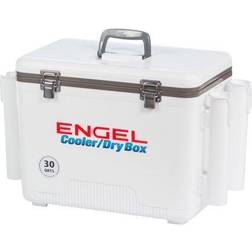 Engel 30 qt. Hard Sided Ice Chest Cooler White