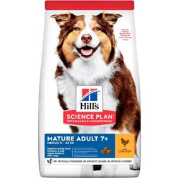 Hill's Plan Mature Adult 7+ Medium Dry Dog Food with Chicken