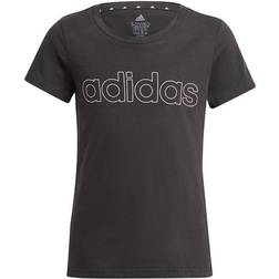 adidas Junior Girls Linear Tshirt