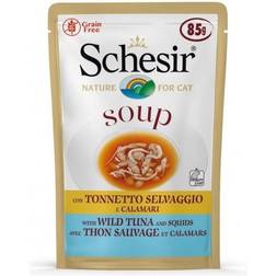 Schesir Soup Con Tonnetto Selvaggio e Calamari - 85GR