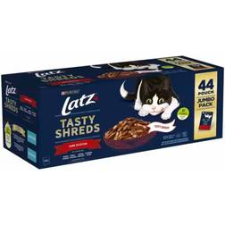 Latz Tasty Shreds Farm Selection 44x80g