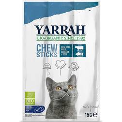 Yarrah Organic Chew Sticks with Fish 15g Beef Fish