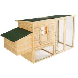 tectake Isabella Chicken Coop House 198x75x102cm