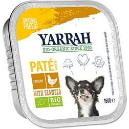 Yarrah Bio Hondenvoer Paté Kip 12 x 400 gr