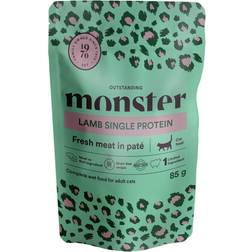 Monster Cat Pouches Adult Lamb 85g
