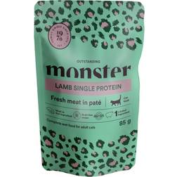 Monster Cat Pouches Adult Lamb 85 (8-pack)