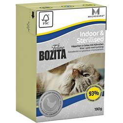 Bozita Feline Tetra Recart 24 x 190 g - Diet & Stomach - Sensitive