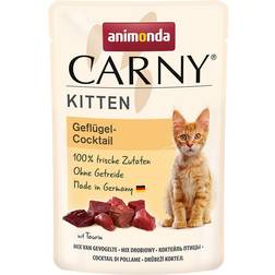 Animonda Carny 85g Cat Pouches Veal Chicken