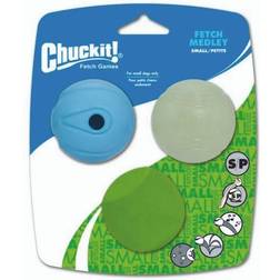 Chuckit! Fetch Medley 3 Pack Max Glow, Rebounce Whistler Ball