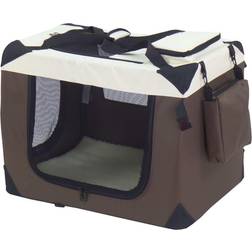 @Pet Transportín Para Perros Nylon Marrón 50x34x36 cm