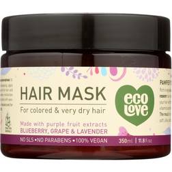 Eco Love, Hair Mask, Blueberry, Grape & Lavender