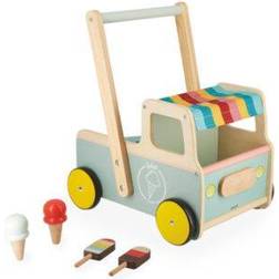 Janod Wooden Pull-Along Ice Cream Cart J08049