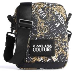 Versace Jeans Couture Logo Couture Crossbody Bag - Black/Gold