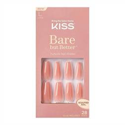 Kiss Bare But Better Nails Nude Glow 28 pz