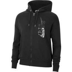 Nike Sweat-Shirt À Zip - Black/Iron Grey/White