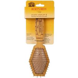 Burt's Bees Double Sided Pin & Hemp Bristle Dog Brush