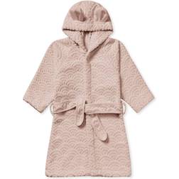 Wood Wood Bathrobe with Ears - Dusty Rose (637-22)