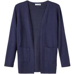 Name It Nkfvicti Strickjacke mit Taschen - Rosa