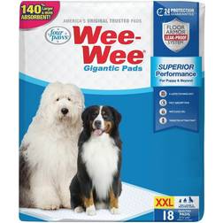 Four Paws Wee-Wee Gigantic Dog Pads 18ct