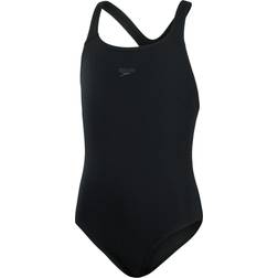 Speedo Girl's Eco Endurance+ Medalist Swimsuit - Black