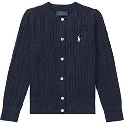 Polo Ralph Lauren Girl's Cable-Knit Cotton Cardigan - Hunter Navy