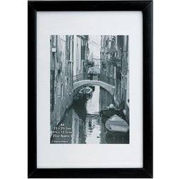 Hampton Frames Hampton Frames Black Wood Non-Glass Frame A4 PAWFA4B-BLK Photo Frame