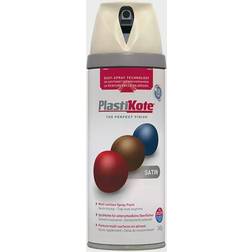 Plasti-Kote Twist Spray Satin Grey Beige 400ml