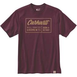 Carhartt Logo Graphic Camiseta - Rojo