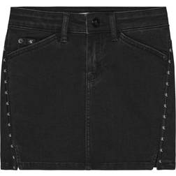 Calvin Klein Straight Denim Mini Skirt (116 cm)