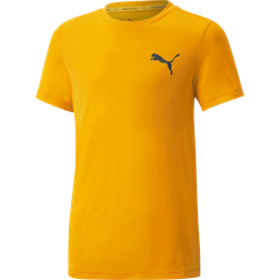 Puma Active Small Logo Tee - Musta/Valkoinen