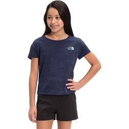 The North Face Girls' Tri-Blend SS Tee Gardenia Heather Gardenia Heather