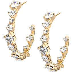 Caroline Svedbom Mini Antonia Earrings - Gold/Transparent