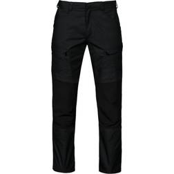 Büse Cargo Pantalones de cuero moto, negro, tamaño para hombre