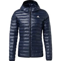 Adidas Men's Varilite Hooded Down Jacket - Legend Ink