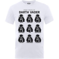 Star Wars Many Faces Of Darth Vader T-Shirt