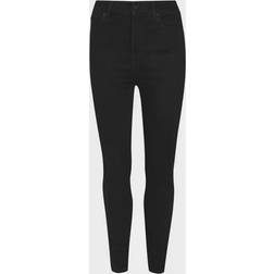 7 For All Mankind Aubrey Slim Illusion Luxe Gravity - Black