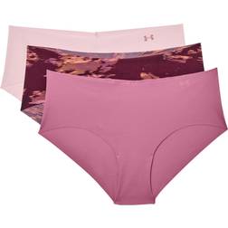 Under Armour Hipster 3-Pack Print Pace Pink Female