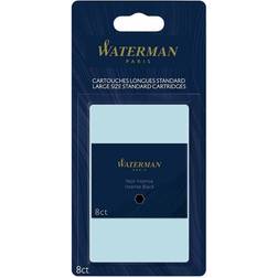Waterman Blækbeholder Standard Intense Sort (8) Waterman S0110850, 30stk