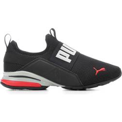 Puma Axelion Slip-On W - Black/High Risk Red/Grey Violet